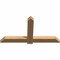 Ekena Millwork Eugene Smooth Timber Gable Bracket, Western Red Cedar, 60"W x 32"H x 3 1/2"D x 5 1/2"F, 13/12 Pitch GBW060X32X0406EUG00SWR - alternate 5